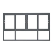 Alumiiniprofiiliset ikkunakehykset